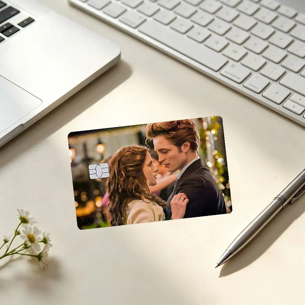 T-Twilight Card Stickers Credit Card DIY Card Protector Stickers Waterproof Film Skin Cover