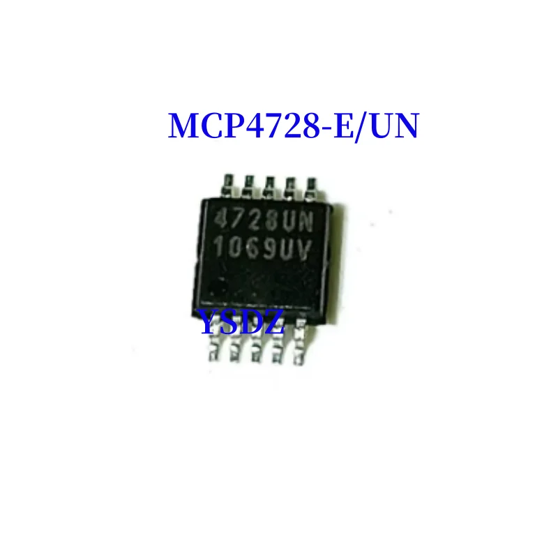 5pcs/lot MCP4728-E/UN 4728UN MCP4728-E SOP New Original Genuine Ic