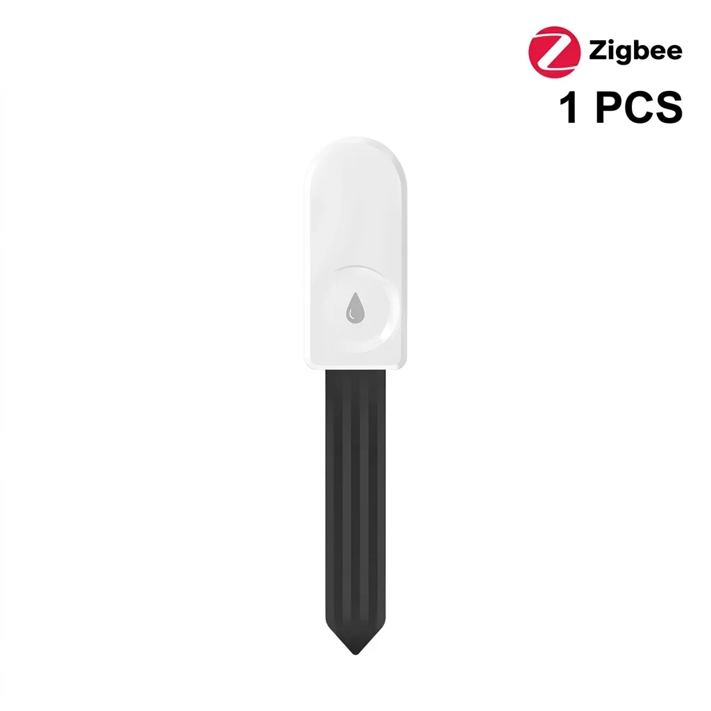 Zigbee Bodemvochtigheidssensor Temperatuur Vochtigheid Helderheidsdetectie Intelligente Bodemtester Vochtigheidssensor Compatibel met Sm