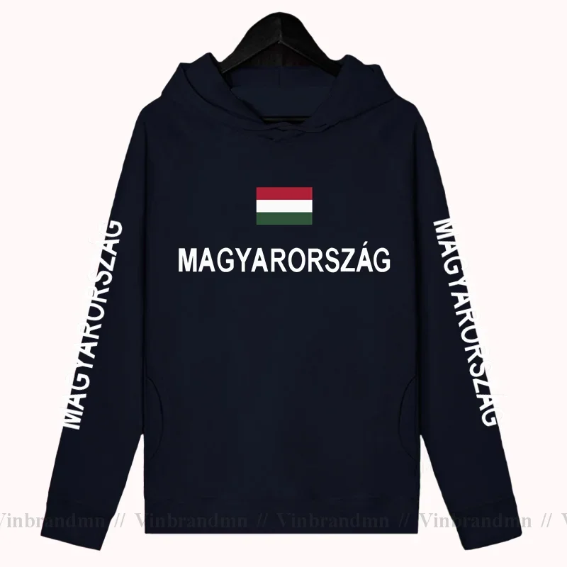 Hungary Hungarian Hoodies Men Sweatshirt Sweat New Hip Hop Streetwear Tracksuit Nation Footballer Sporting Country 2023 HUN HU