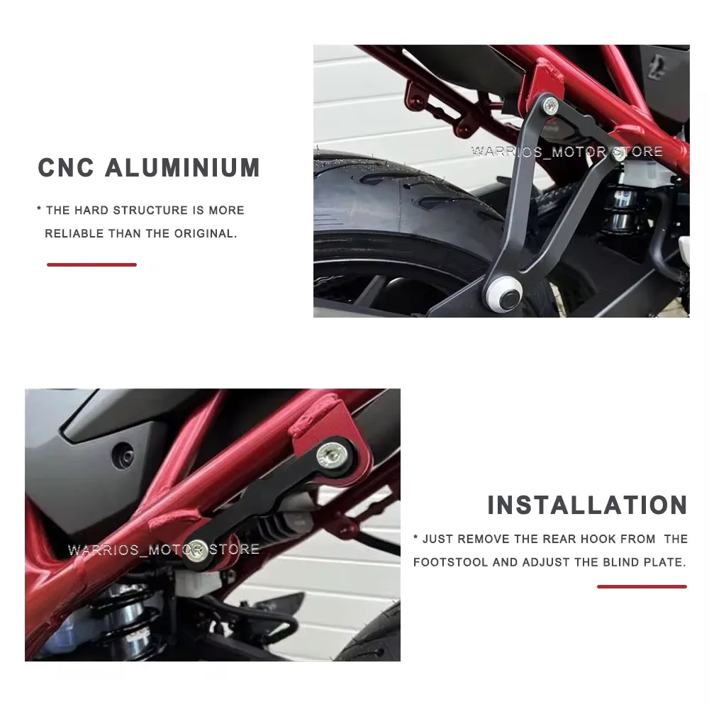 For Honda Cb750 Cb 750 Hornet 2023 Motorcycle Exhaust Clamps Hangers Uitlaatklemmen Hangers Uitlaat Uitlaat Pijp Beugel Houder