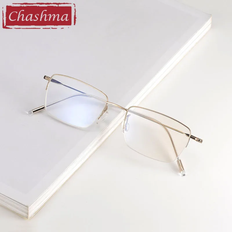 

4 G only Glasses Ultra Light Spectacle Men Pure Titanium Rimless Frame Top Quality Optical Gafas for Prescription Recipe Lenses