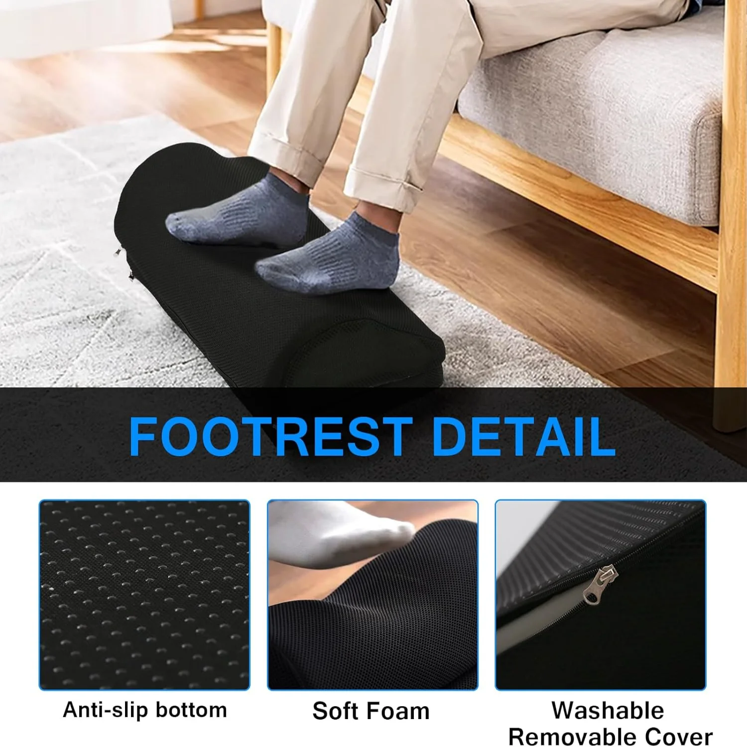 Рисунок 5 - Подставка для ног под столом в работе