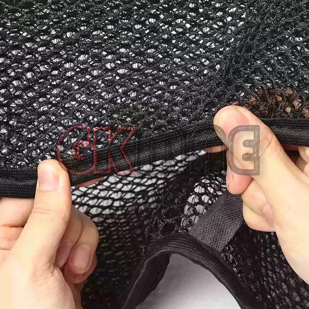For CFMOTO 1000MT-X 1000MTX Motorcycle Modified Seat Cover 3D Honeycomb Mesh Breathable Sunproof Heat Insulation Seat Cover