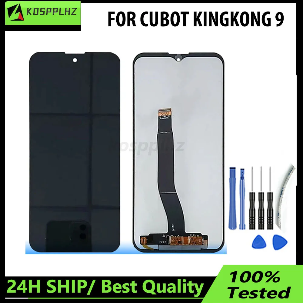 

Замена ЖК-дисплея + преобразователь сенсорного экрана в сборе для Cubot King Kong 9 FHD + Kingkong 9 KINGKONG 9, детали ЖК-дисплея