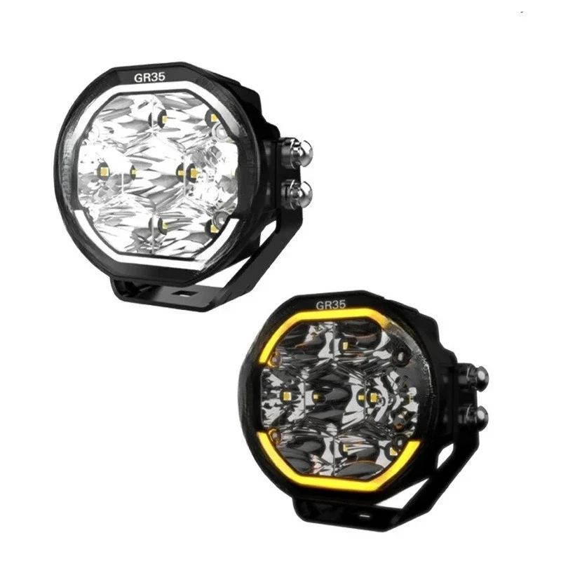3.5 inch ambient light off-road vehicle modified A-pillar light, medium net light, front bar light