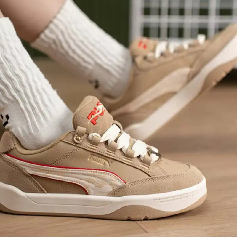 2026 new Puma Mid Low Top Classic Fashion Lightweight Comfort Breathable Skateboard Casual Shoes 406668-01