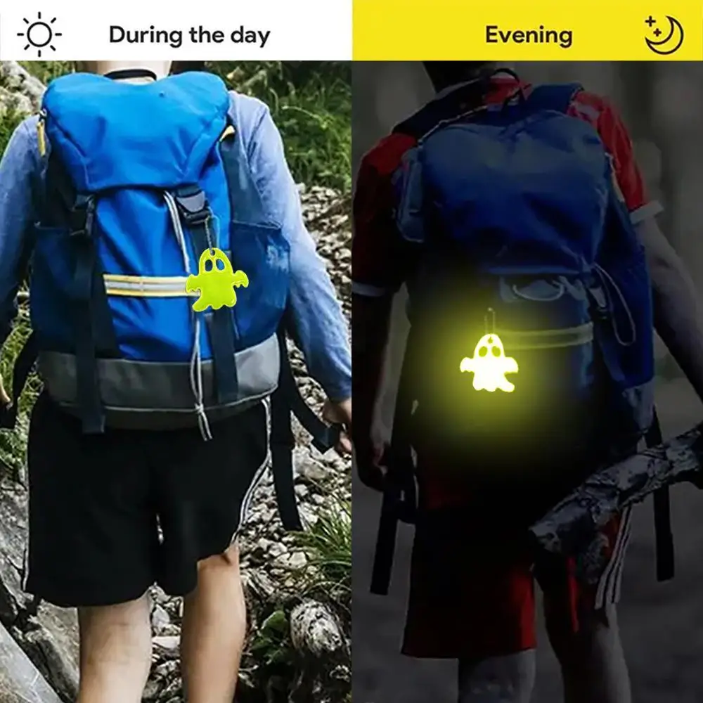 مجموعة سلسلة مفاتيح مكونة من 2026*20 قطعة بتصميم عاكس على الوجهين - إكسسوارات ليلية أنيقة وممتعة للهالوين، هدايا مثالية #2