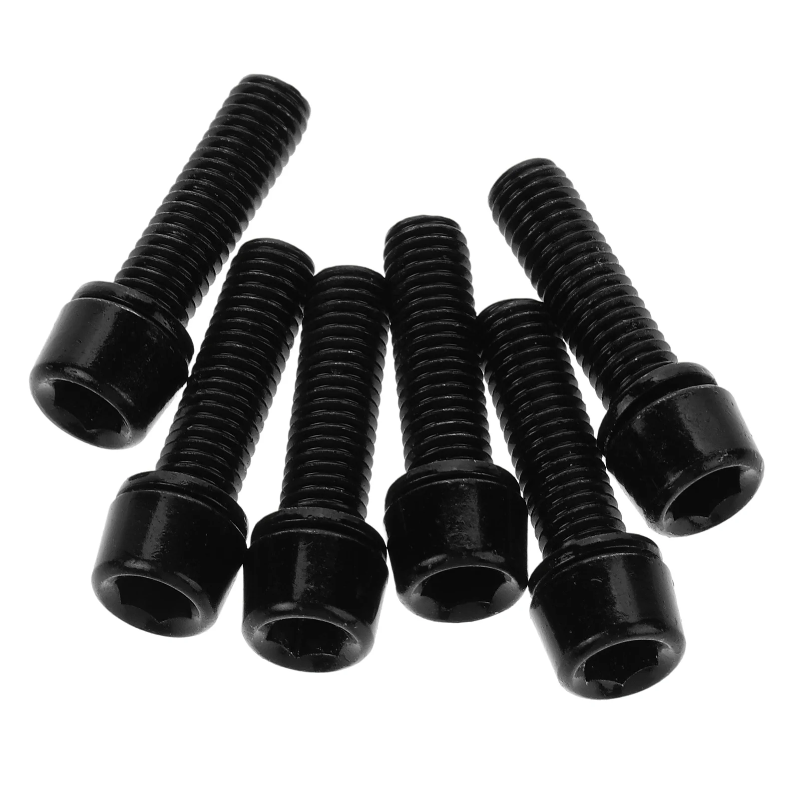 

6pcs Bike Stem Bolts Durable Steel Fixing Screws For Bottle Cage Holder Mount Mountain Road Bikes Cycling Accessories Hardware