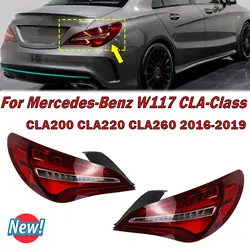 For Mercedes-Benz W117 CLA-Class CLA200 CLA220 CLA260 2016-2019 Tail Light Reversing Signal Lamp Taillight Assembly 1179063700