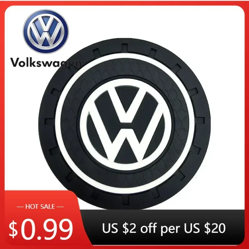 

Для Volkswagen VW GTI B6 2025: Новые противоскользящие подставки-вкладыши для стаканов, аксессуары для стайлинга автомобиля Volkswagen B6 B7