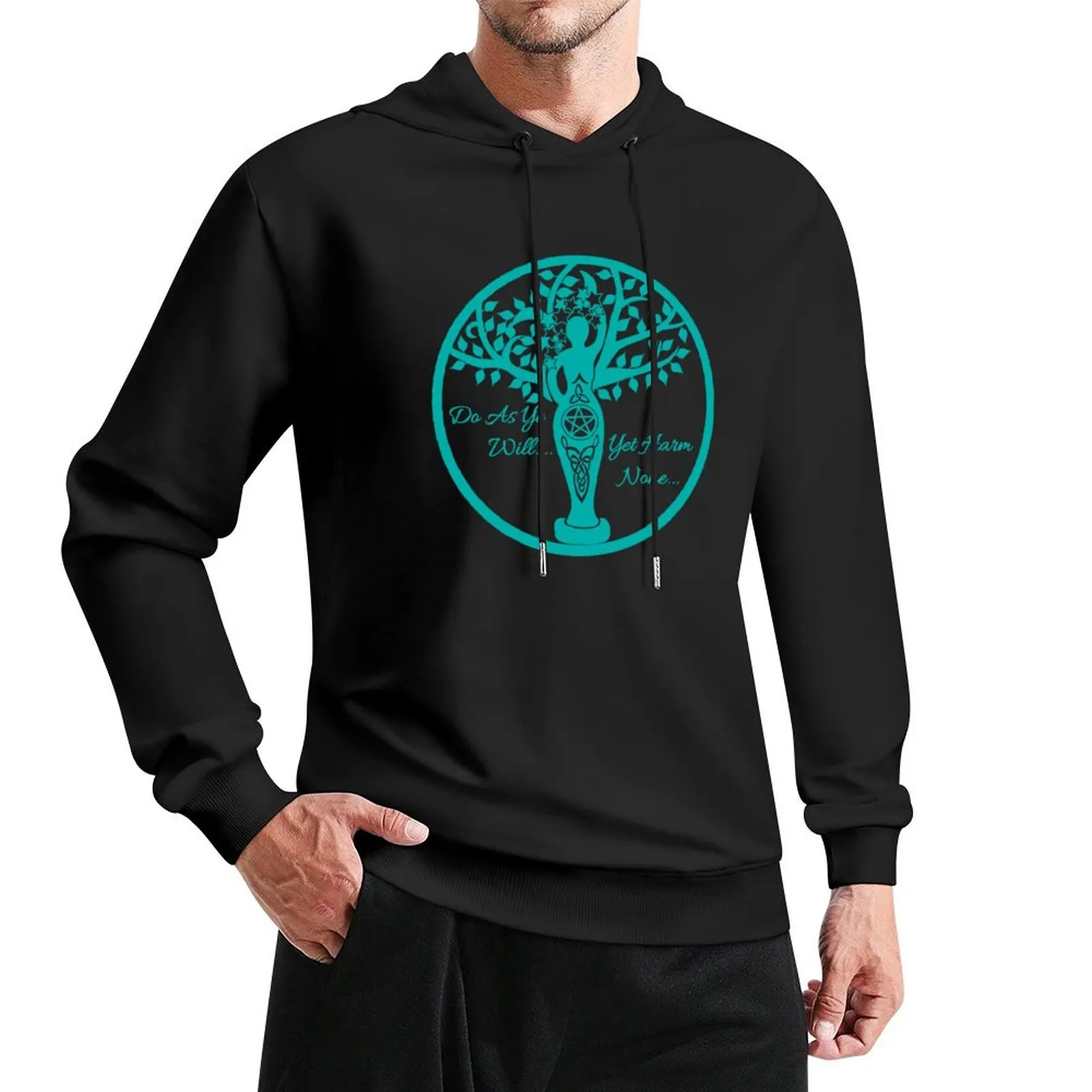 

Goddess Tree Pullover Hoodie aesthetic clothing men's winter sweater men wear men's hoodies