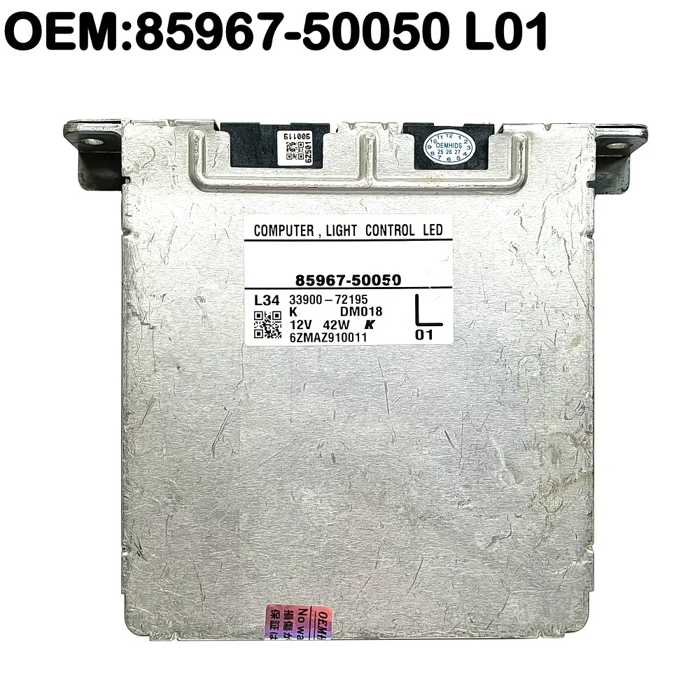 85967-50050 L01 Original Oemhids 80NEW Ballast For 224 Crown RS LED Headlight Control Module Left Internal Computer 33900-72195