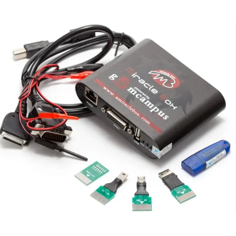 Original Miracle Box Full Set Miracle Box with Miracle Dongle + UMF All Boot Cable