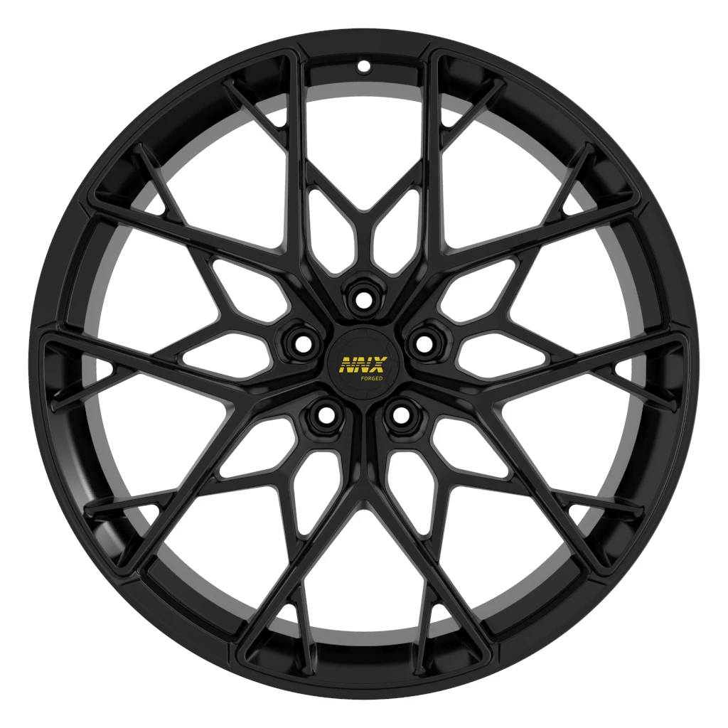 

New Hot Sale Forged Wheels 17-24 Inch Black Mesh Design Polished Aluminium Alloy 5x120 Car Rims 10 Year Warranty