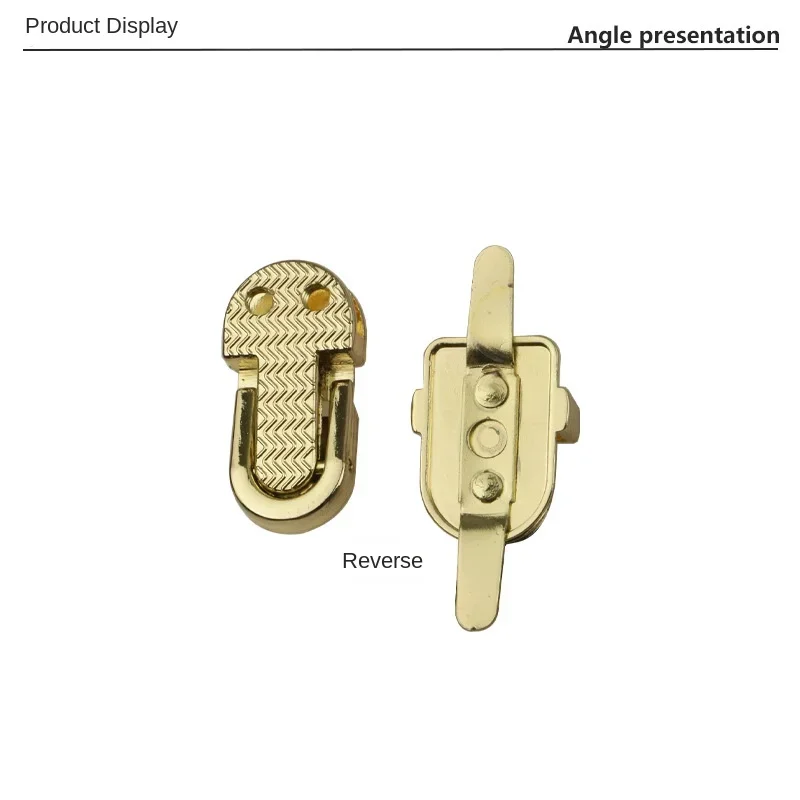 High Quality Handbag Hardware Lock Accessories Bag Parts Closure Clasp Bag Lock