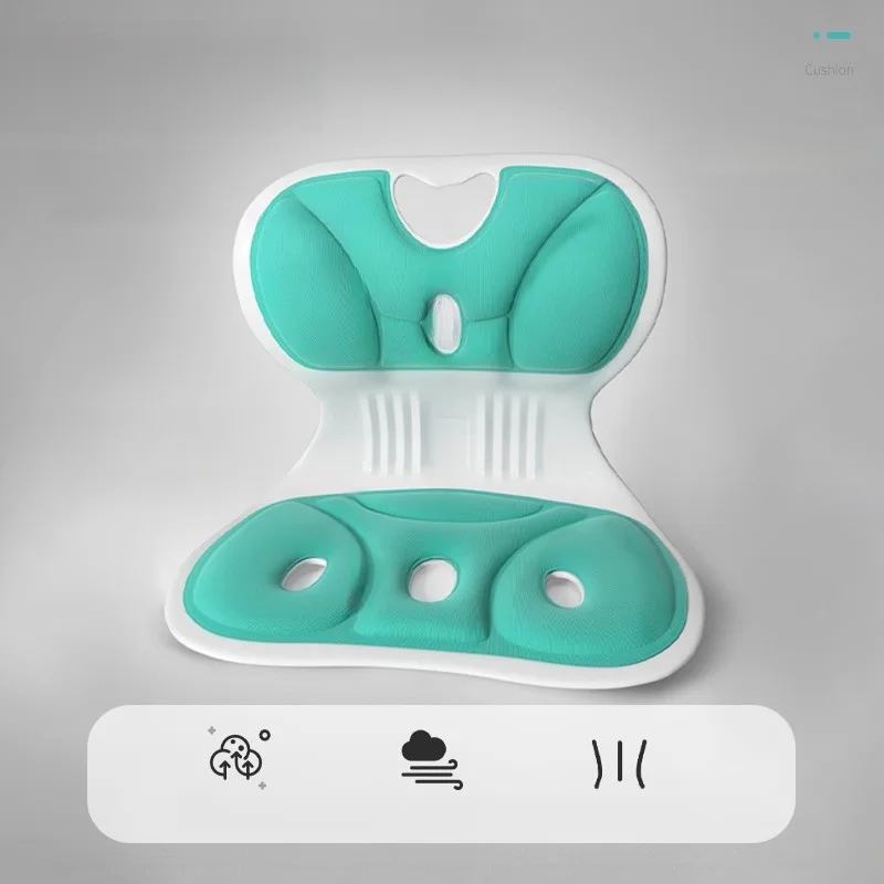 Waist Pad Office Memory Sponge Breathable Long Sitting Without Tiring Home/Outdoor Back Posture Correction Pad