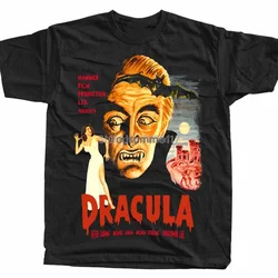 Dracula Movie Poster Male Wear Tshirt White T-Shirt Ak-47 Tshirts Band T-Shirts Cool Things Ohlvea