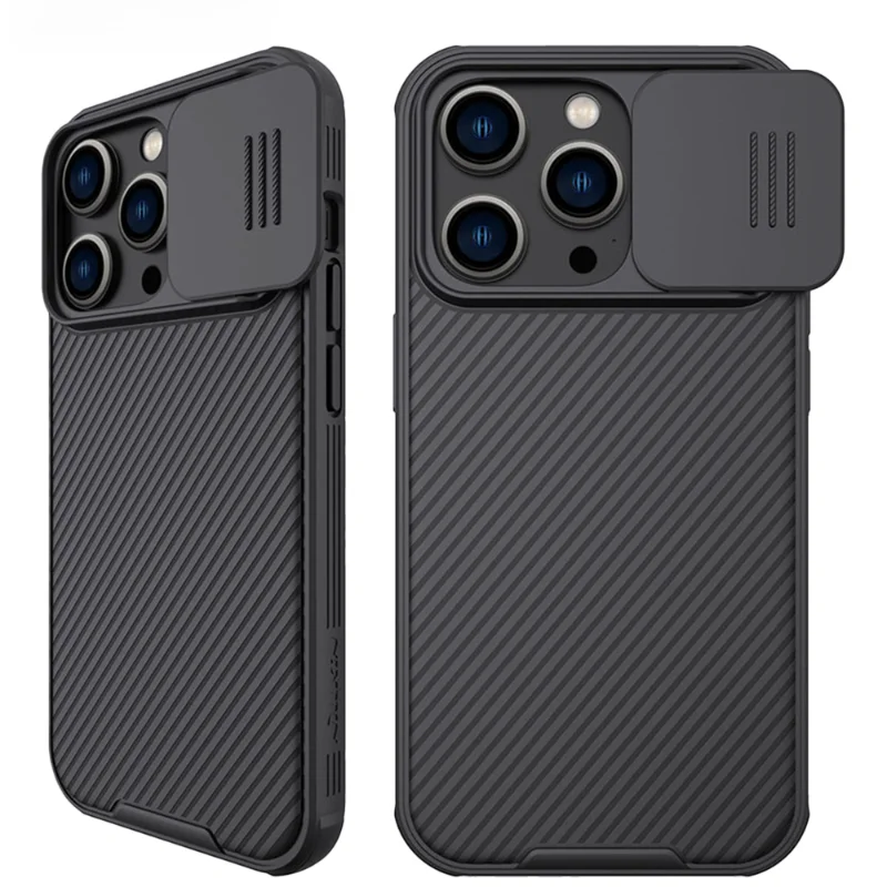 

Магнитный чехол Nillkin CamShield Pro для iPhone 14 Pro Max, с накладкой на камеру, защитный чехол из поликарбоната и ТПУ для iPhone 13 12 Plus