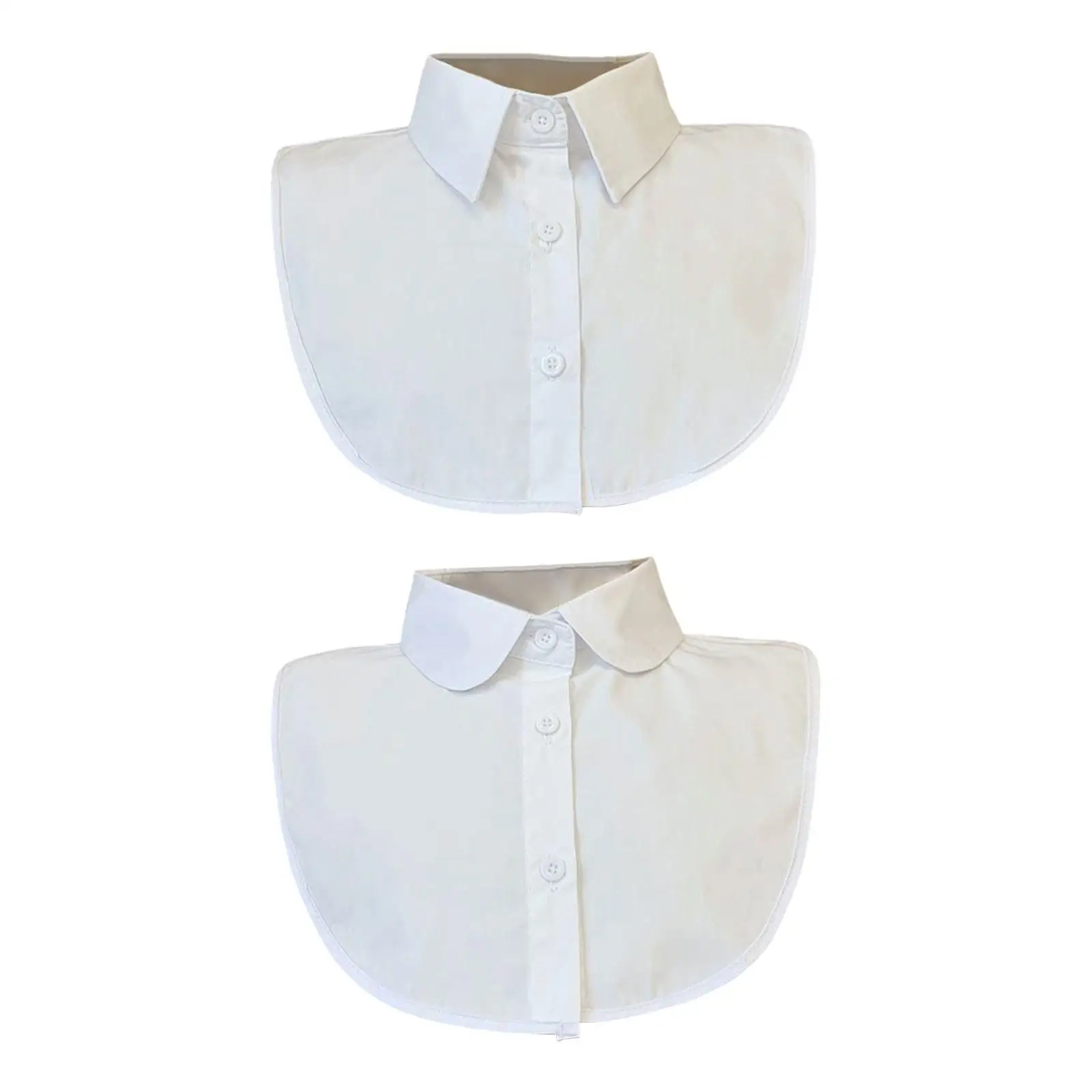 Detachable Collar for Women Stylish Removable Decorative Half Shirt Collar for Sweater suits T Shirt Clothing Accessory Dress