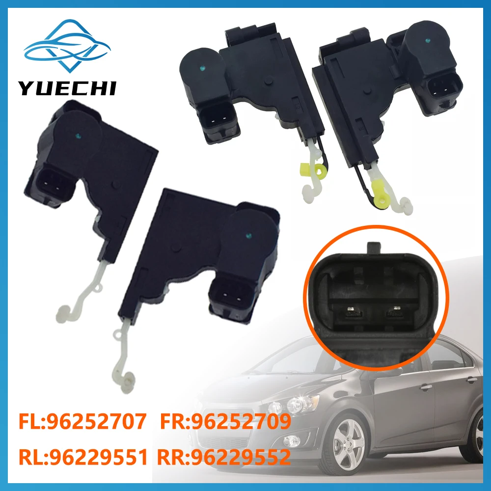 Novo 96252707 96252709 96229551 96229552 dianteiro traseiro esquerdo direito fechadura da porta atuador para chevrolet aveo optra wave5 pontiac g3