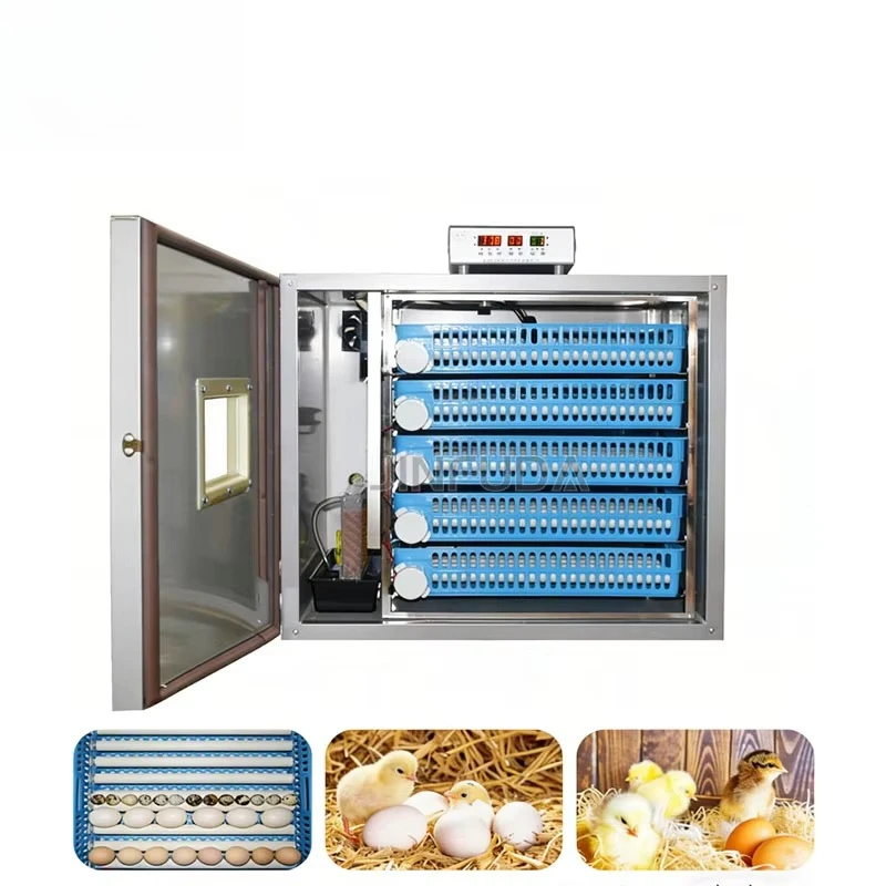 Incubadora de Huevos Totalmente Automática para 120 Huevos, Incubadora Pequeña para Pollos, Cerdos, Patos y Gansos, Incubadora Inteligente para Fábrica a Gran Escala
