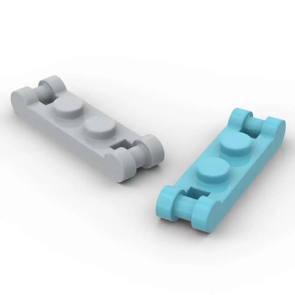 

Набор строительных блоков MOC, 10 деталей, кирпичики 18649, модифицированные, 1x2 с ручкой на концах, конструктор, игрушки для детей, подарки, дропшиппинг