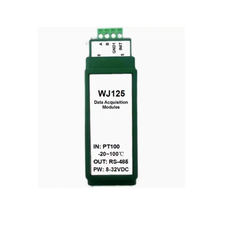 Pt100 to 485 PT1000 CU50 Modbus data acquisition module WJ125