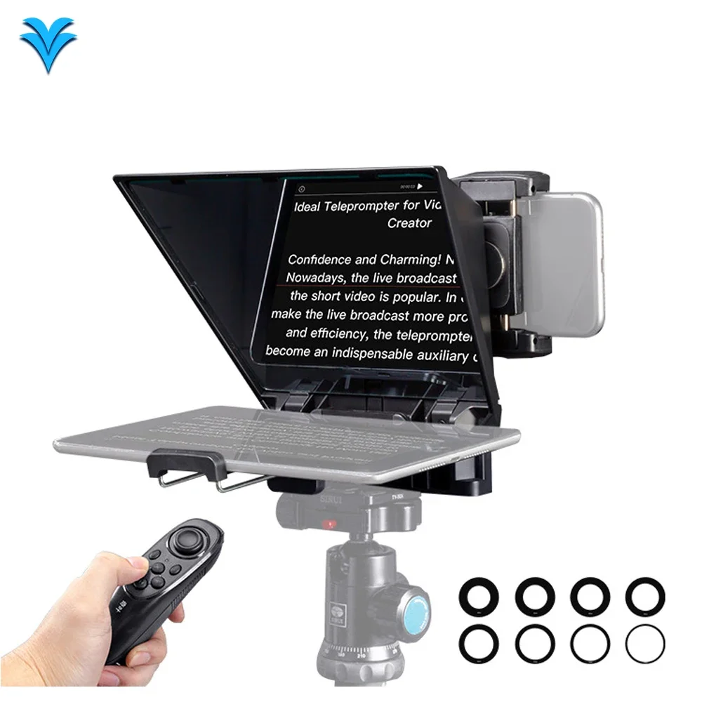 Портативный телесуфлер Feelworld TP2A 8 дюймов, подходящий для смартфонов, планшетов и зеркальных камер