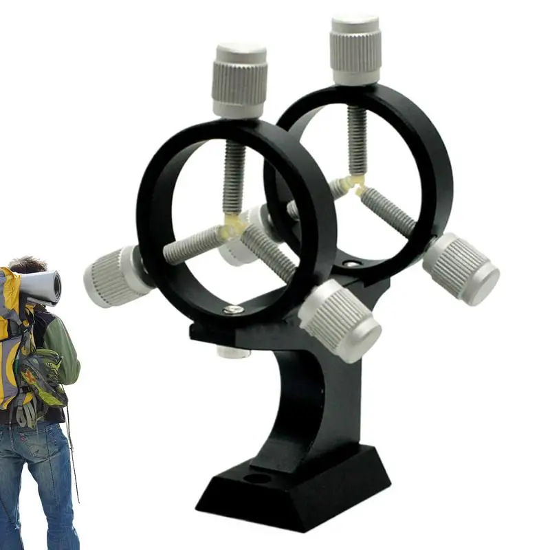 

Finder Scope Bracket Adjustable Mount Bracket Finder Scope Mounting Base Portable Sight Base With1/4 Screw Telescope Accessories