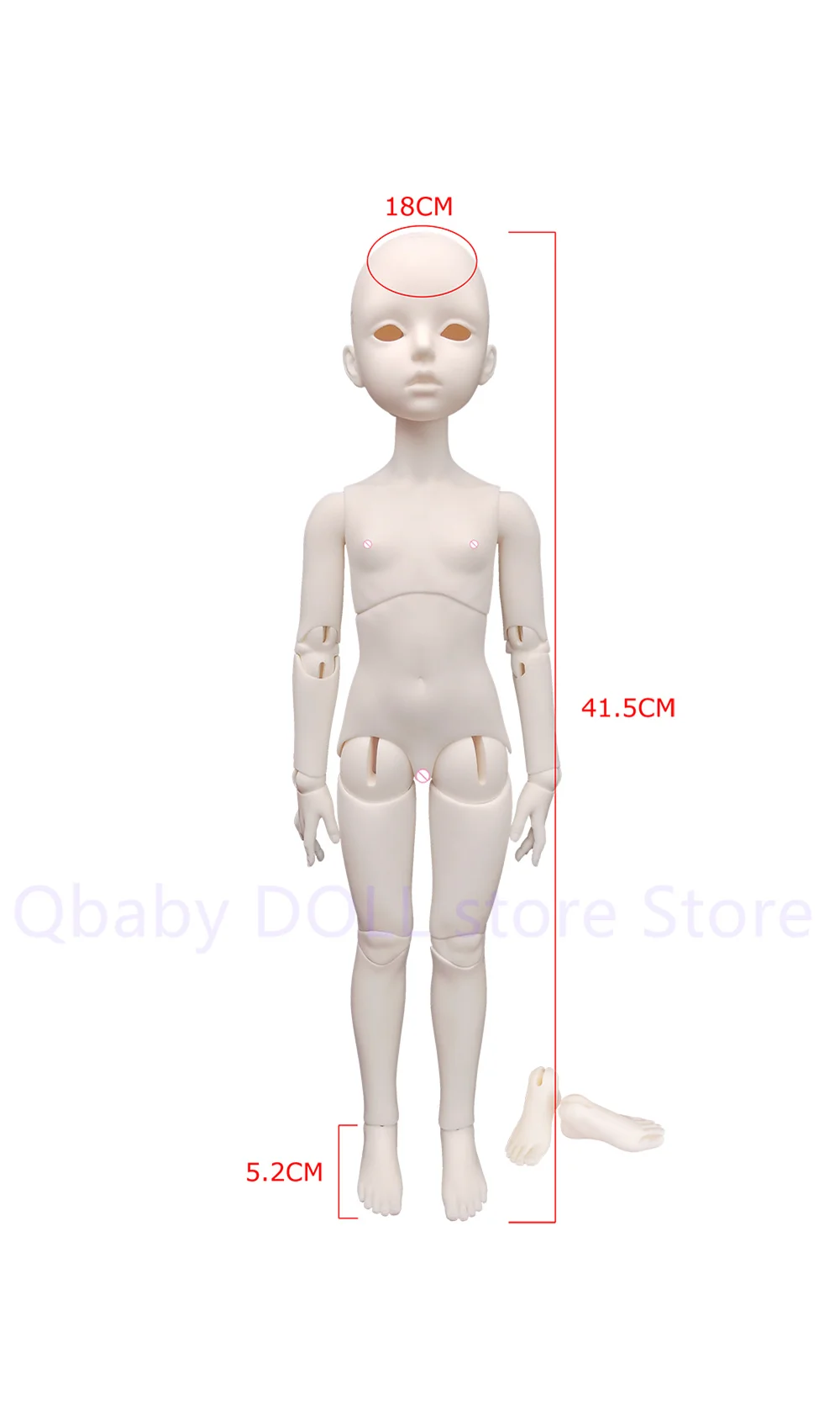 BJD Doll 1/4-aikou Resin Doll Art Model High Quality Toy DIY Makeup