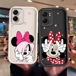 Disney Minnie Mouse For OPPO A98 A78 A94 A76 A74 A58 A55 4G 5G A9 A53 2020 A36 Eye Ladder Cover Capa Fundas Phone Case