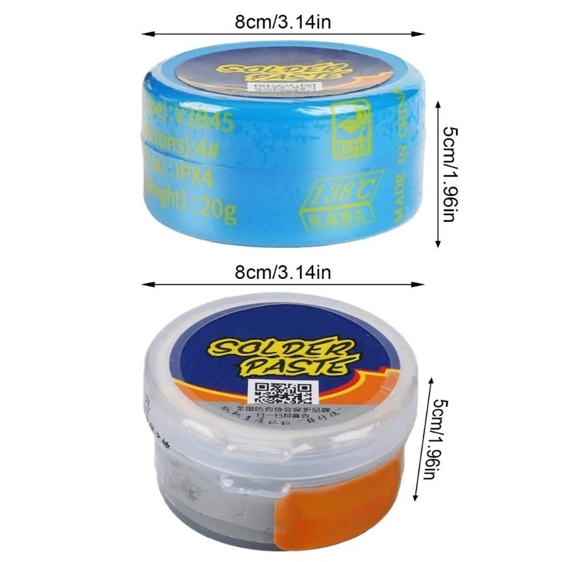 High Precise Viscous Welding Solder Pastes for PCB Circuit Board Component Repair Applications Electronic Metal Working KXRE