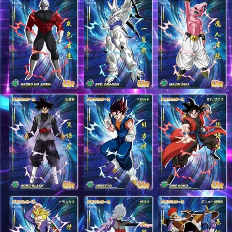 Dragon Ball Collection Cards Graded Douqu Cultural Creation Colorful Signature Pr Trading Gift Games For Children Playing Cards