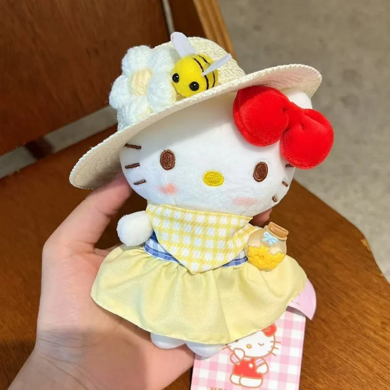 Kawaii الكرتون سانريو مرحبا كيتي أفخم المفاتيح DIY للتحويل فستان دمية الاتجاه الجديد نمط حقيبة ملحق هدية الكريسماس