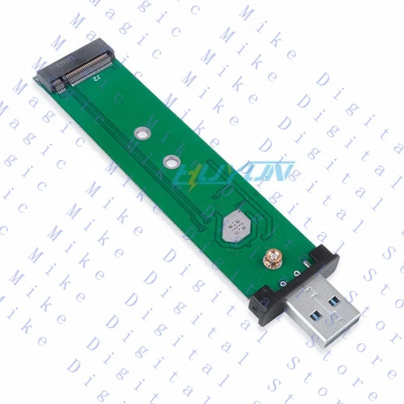 H  M.2 to USB Adapter USB to 2280 M2 SSD Drive NGFF Converter SSD Read Card