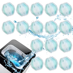 16Pcs Laundry Pet Hair Remover Reusable Washing Hair Catcher Floating Pet Hair Removal Balls Lint Remover Balls Easy to Use New