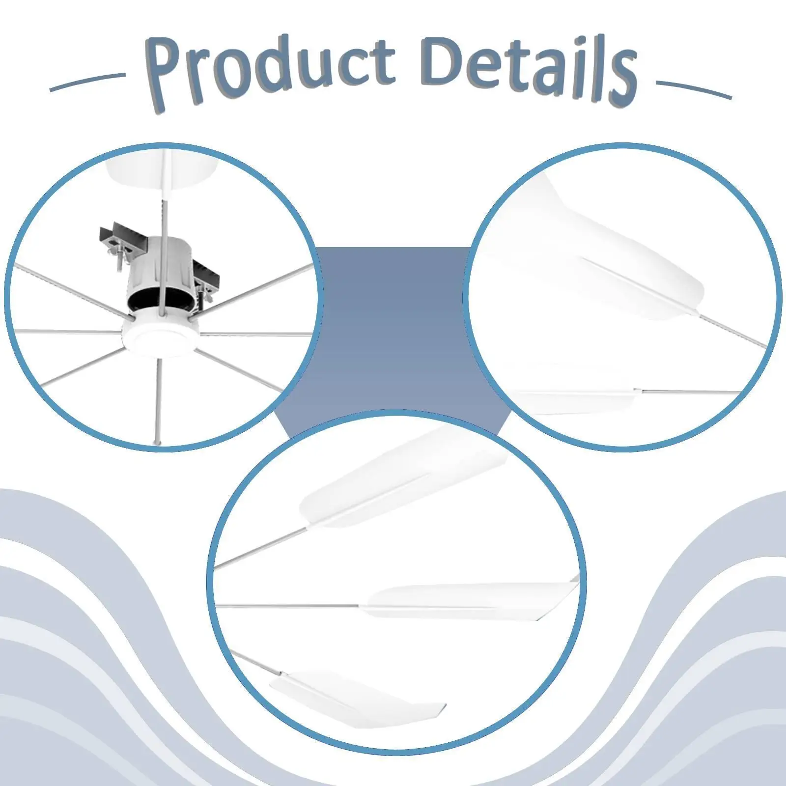 Central Air Conditioner Air Vent Deflector Wind Direction Fan Ceiling Vent Deflector