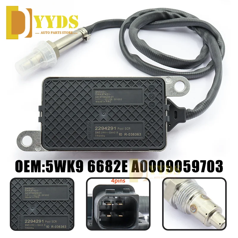 

2294291 New Sensor Adapter 5WK97401 For 2004-10 Catalytic Oxygen Nitrogen Scania Engine Truck 2064769 2247381 2296801 Broadband