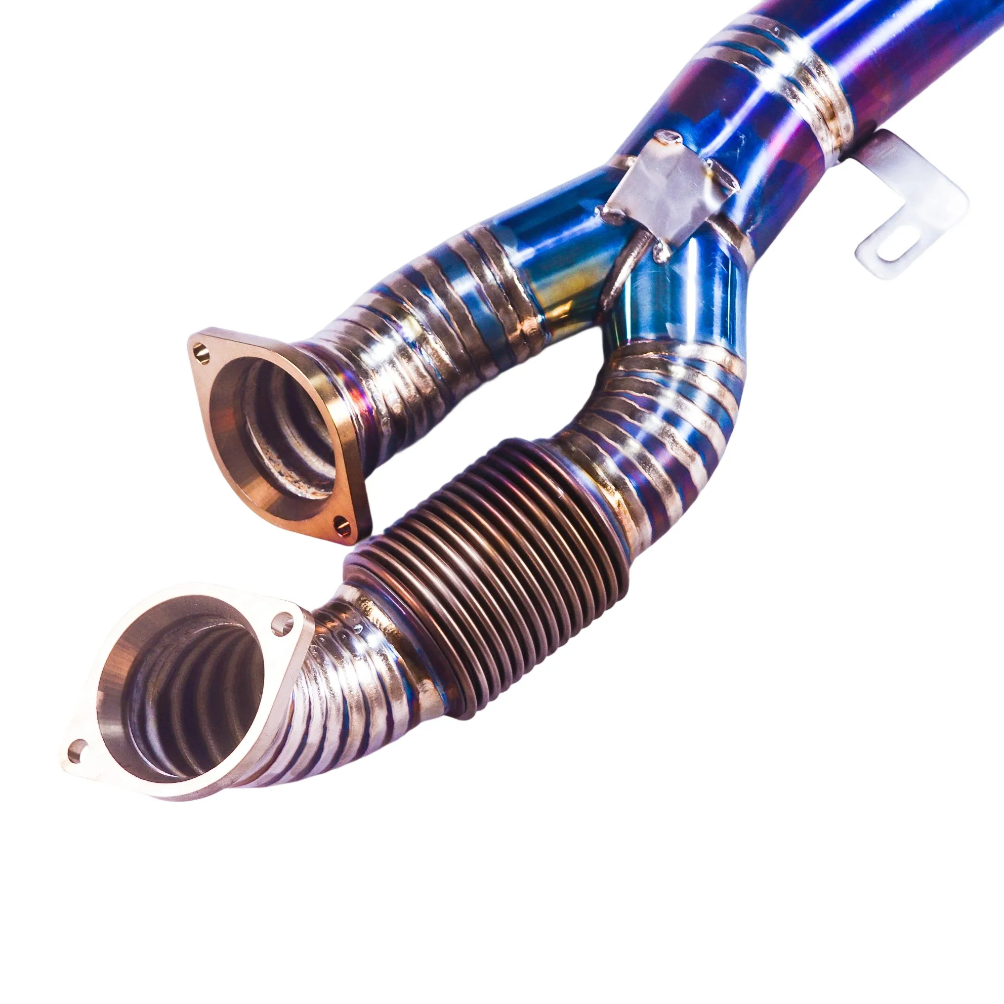 [Custom Product] Suitable for the middle section of BMW M2 M3 M4 G87 G80 G82 3.0T titanium alloy resonant tube