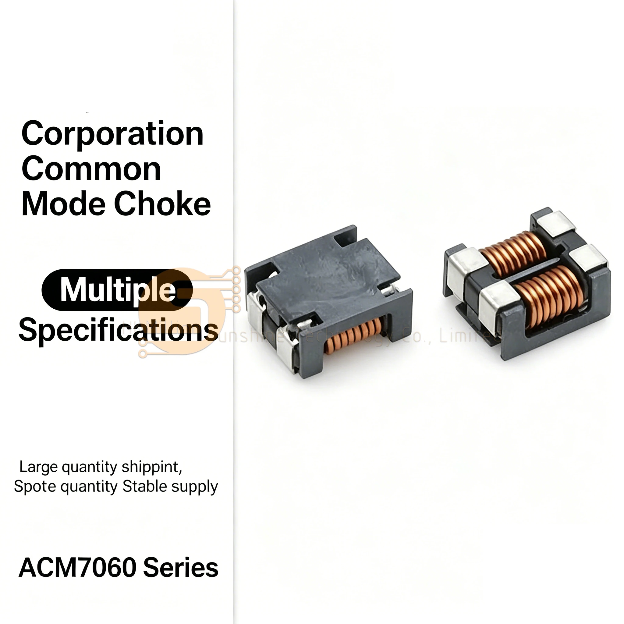 20pcs ACM7060-801 ACM7060-701 ACM7060-501 ACM7060-301 ACM7060-132 ACM7060-102 Common Mode Filter Choke SMD