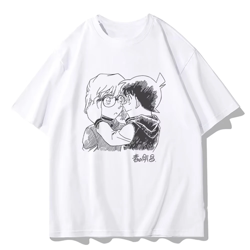 Men's Detective Conan Cotton T-Shirt, Summer Style