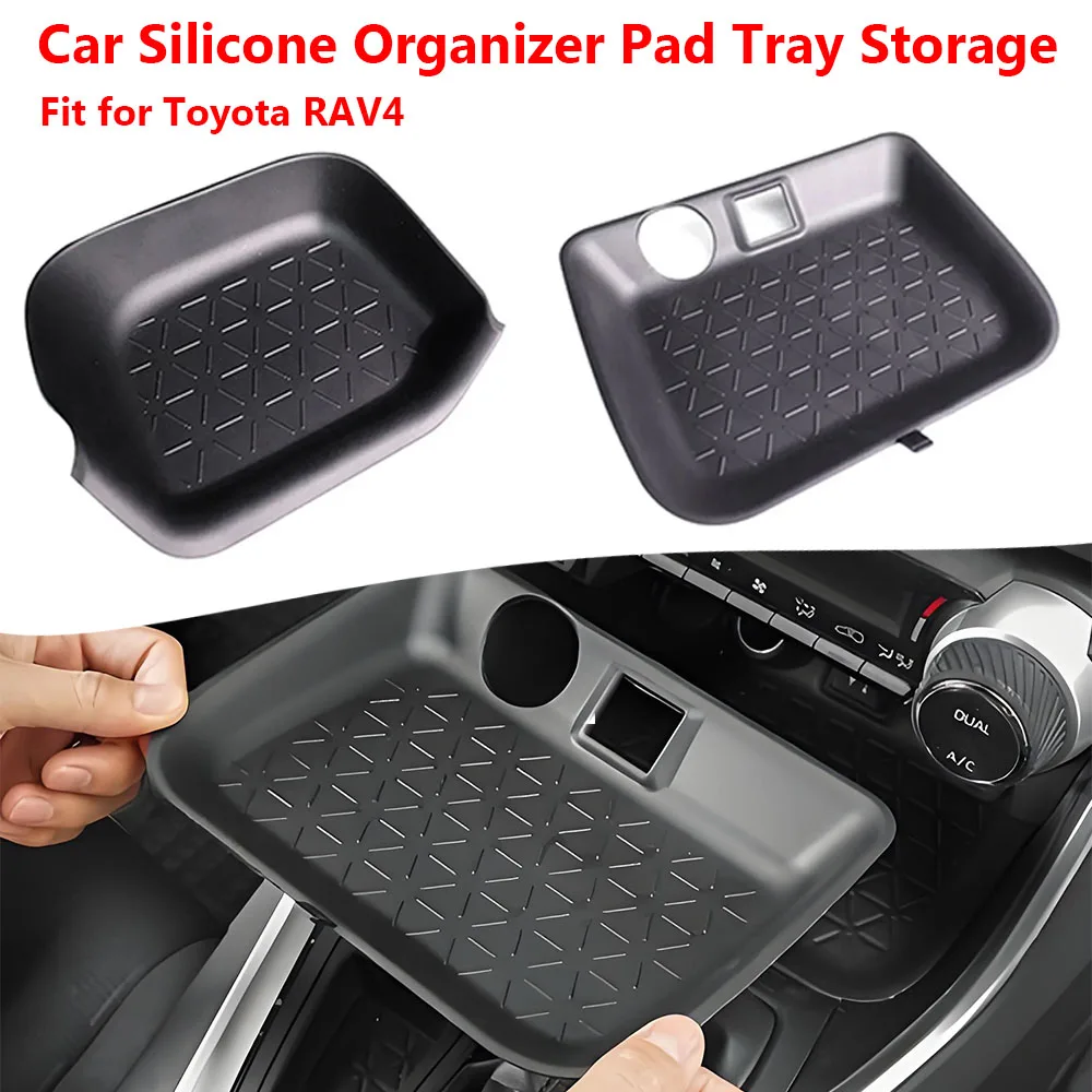 

Car Organizer Pad ​​Anti-slip Dashboard Storage Pad Premium Car Console Organizer for RAV4/Wildlander Dashboard Storage Pads