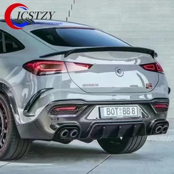 for Mercedes-Benz GLE class GLE Coupe  SPOILER C167 W167 GLE350 450 GLE53 AMG GLE63 rear carbon fiber tail modification 2021+
