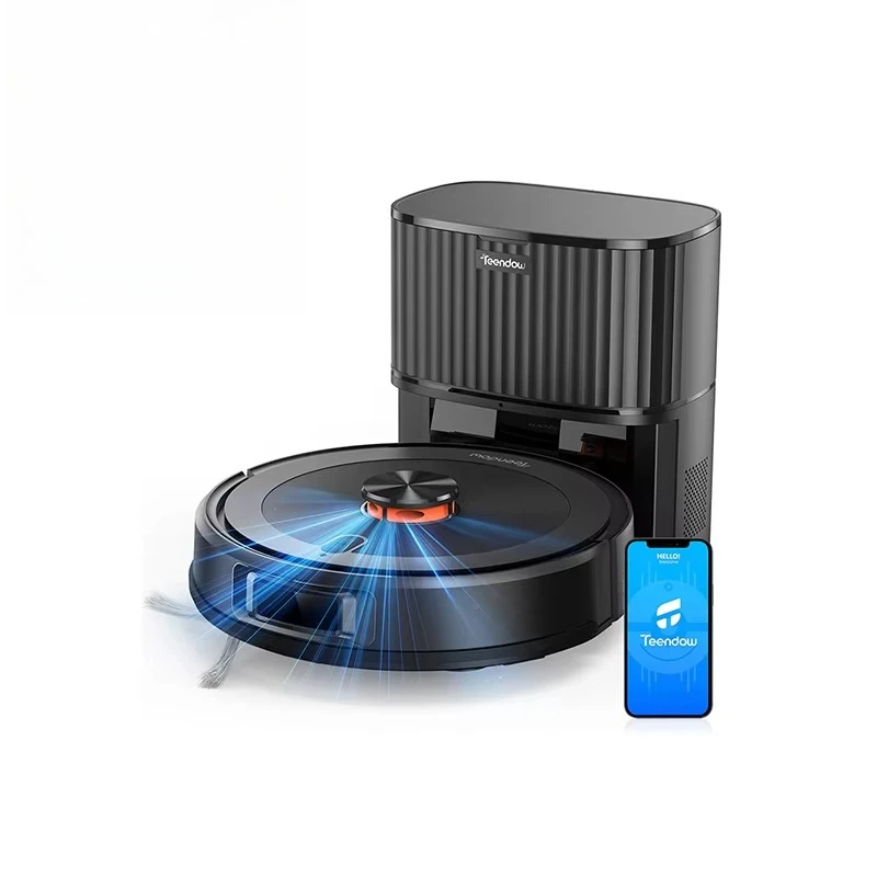 

Robot Vacuum Cleaner Wet Dry Mopping and Sweeping with Self-Emptying Dustbin Aspirateur Aspirador