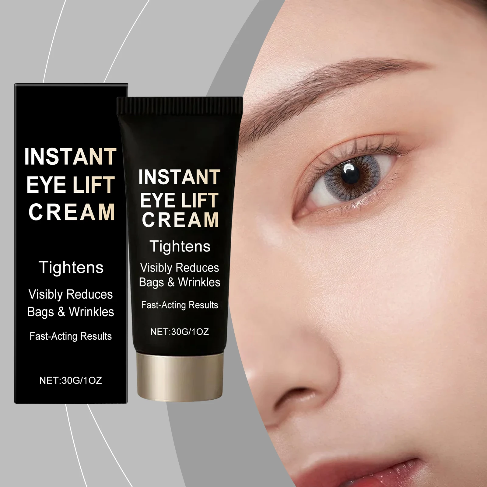 

Hyaluronic Acid Moisturizing Eye Cream Firm Skin Inhibit Melanin Production Reduce Fine Lines Remove Pouch Brighten Eye Care Gel