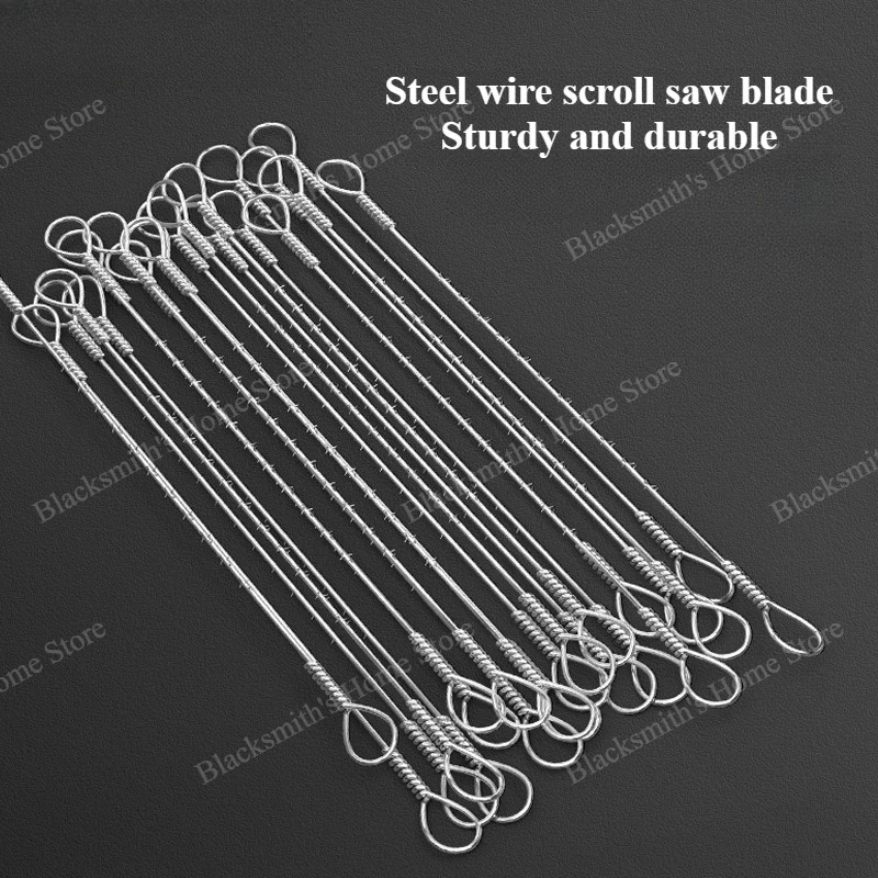 Special fine-tooth scroll saw blades for woodworking
