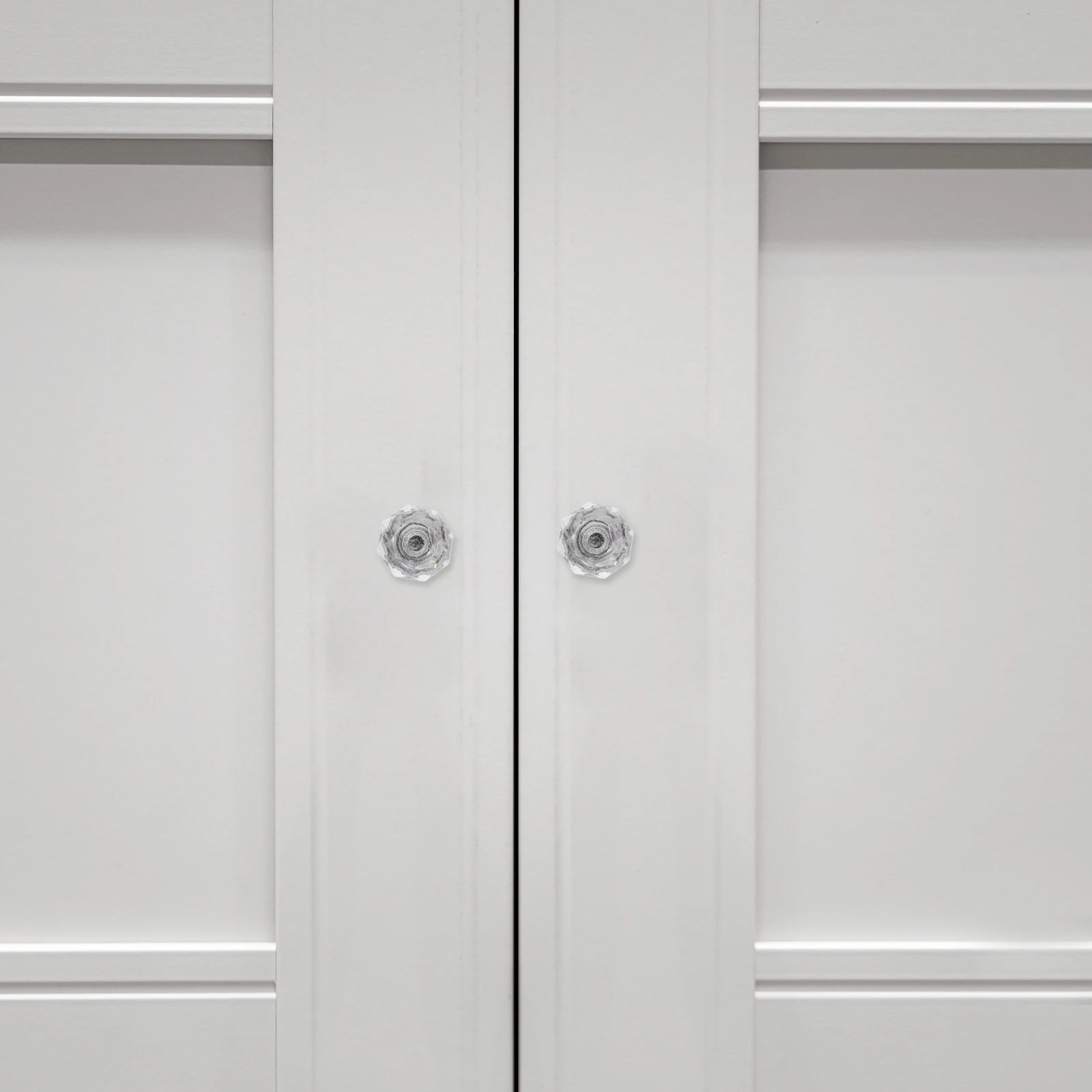 

26 шт., прозрачные ручки для ящиков, современные акриловые ручки для шкафа для кухонного шкафа, ручки для ящиков, ручка для двери