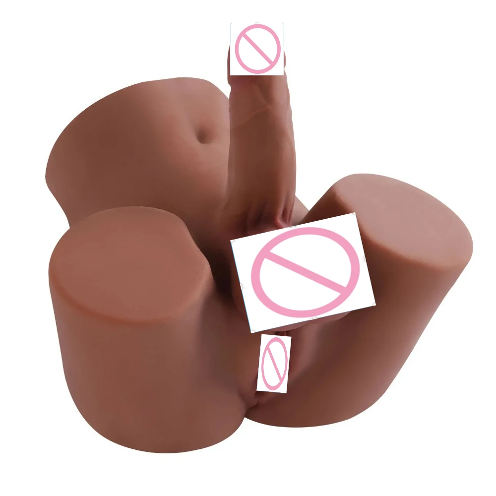 Bisexual support her airplane cup hermaphrodite doll anti real vagina male use inverted adult bust doll