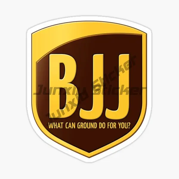 Classic Brazilian Jiu-Jitsu Jiu Jitsu Sticker Stickers Laptop Snowboard Battery Car Helmet Waterproof Sticker Laptop Sticke